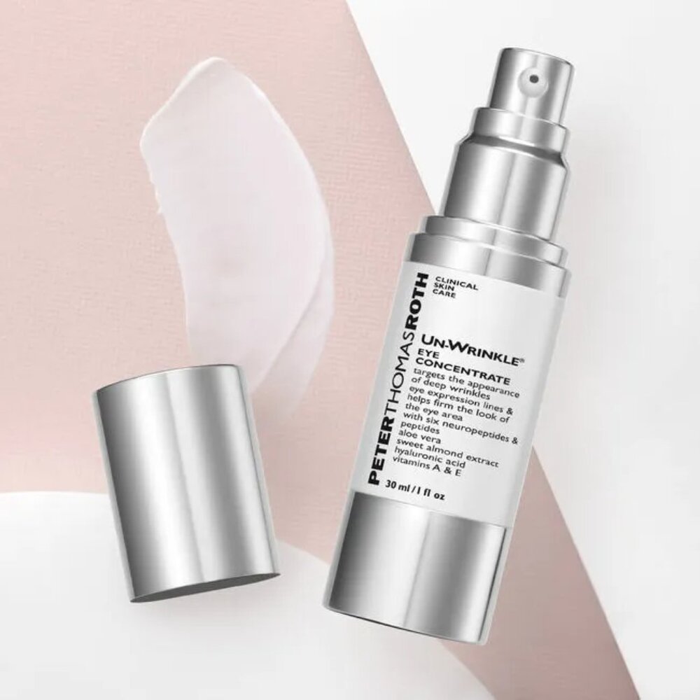 PETER THOMAS ROTH Un-Wrinkle Eye Concentrate 30 ml/1 fl oz MRP $200 (Super-Size)